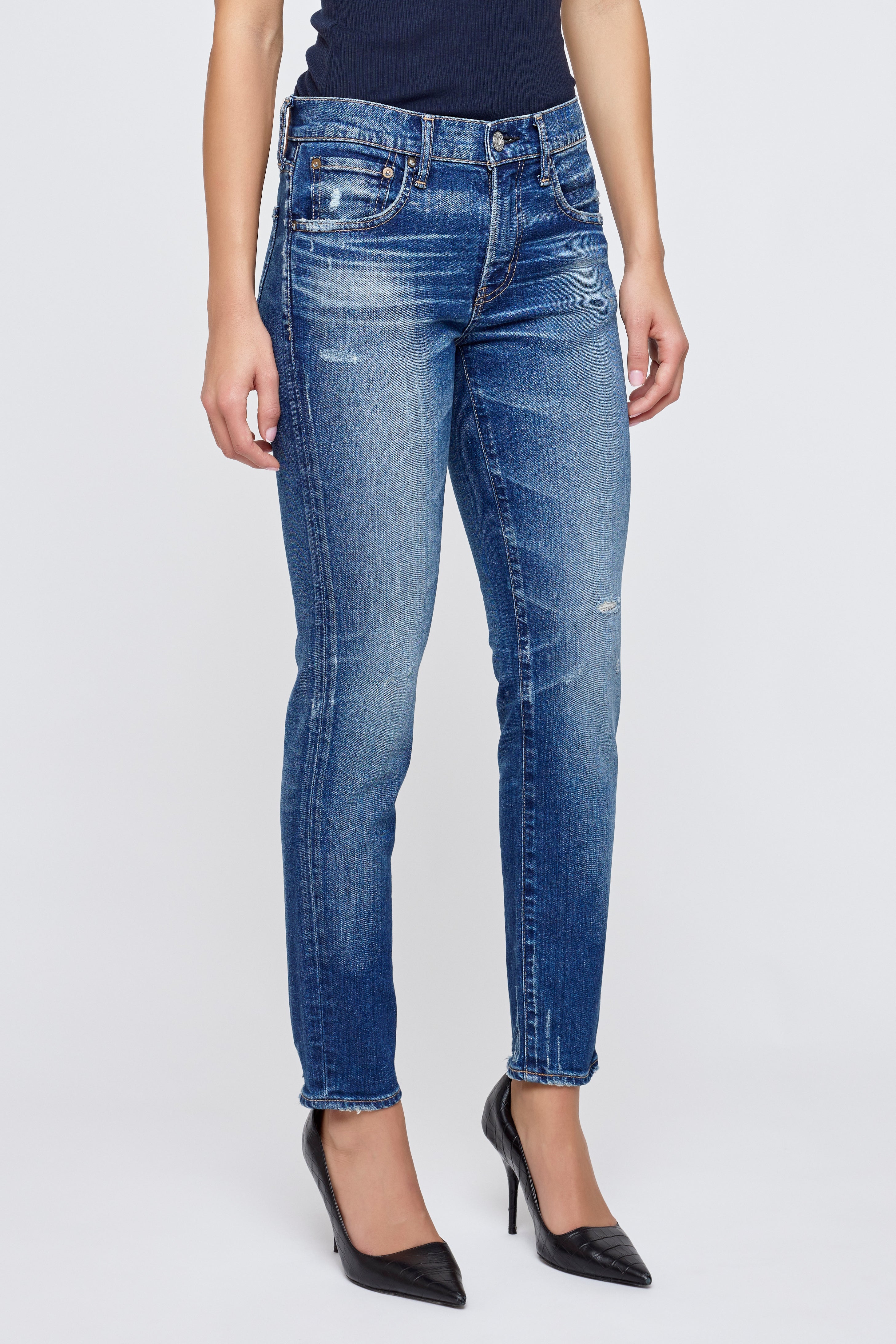VELMA SKINNY-L Dark Blue / 23
