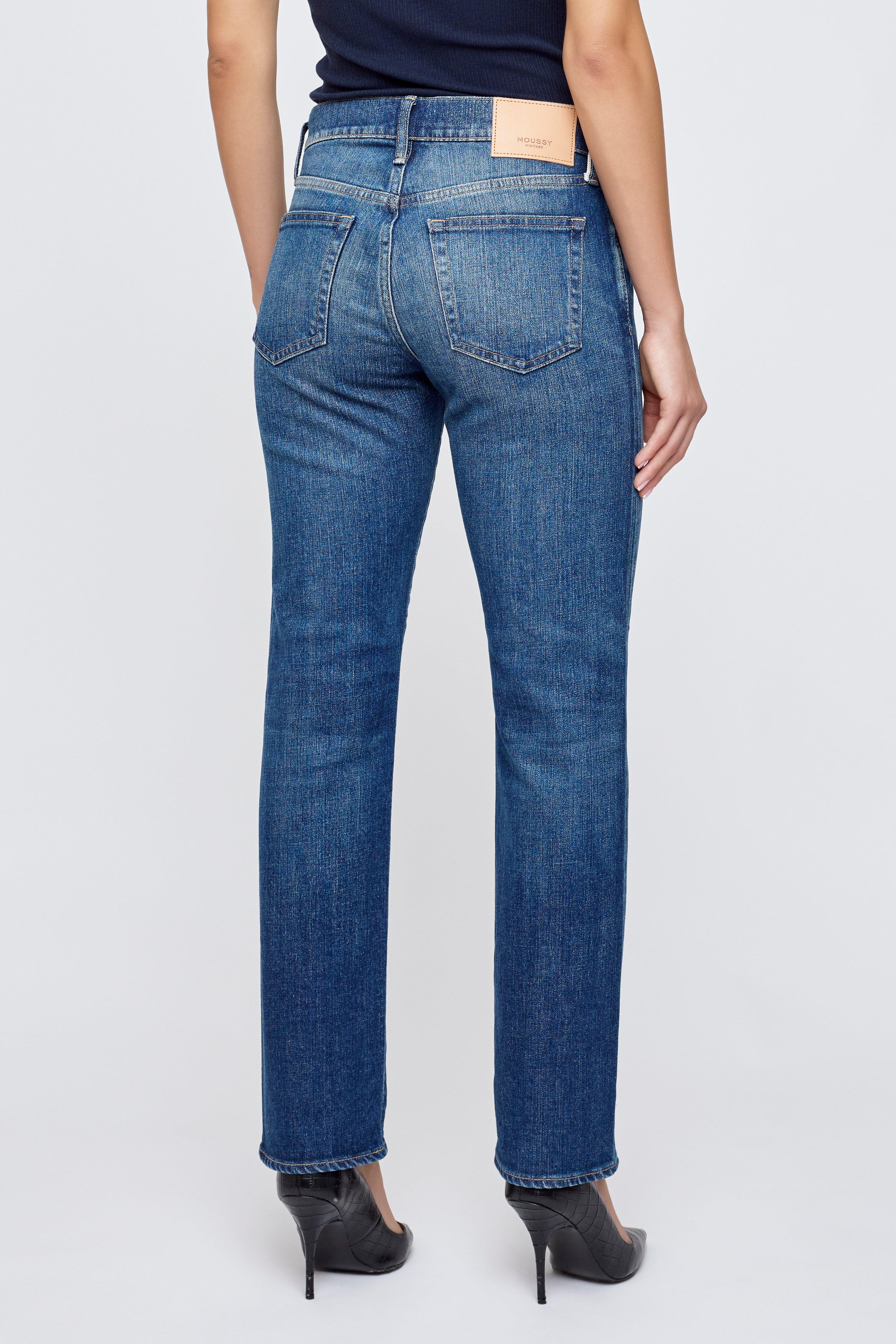 FAYVILLE SLIM STRAIGHT Dark Blue / 23