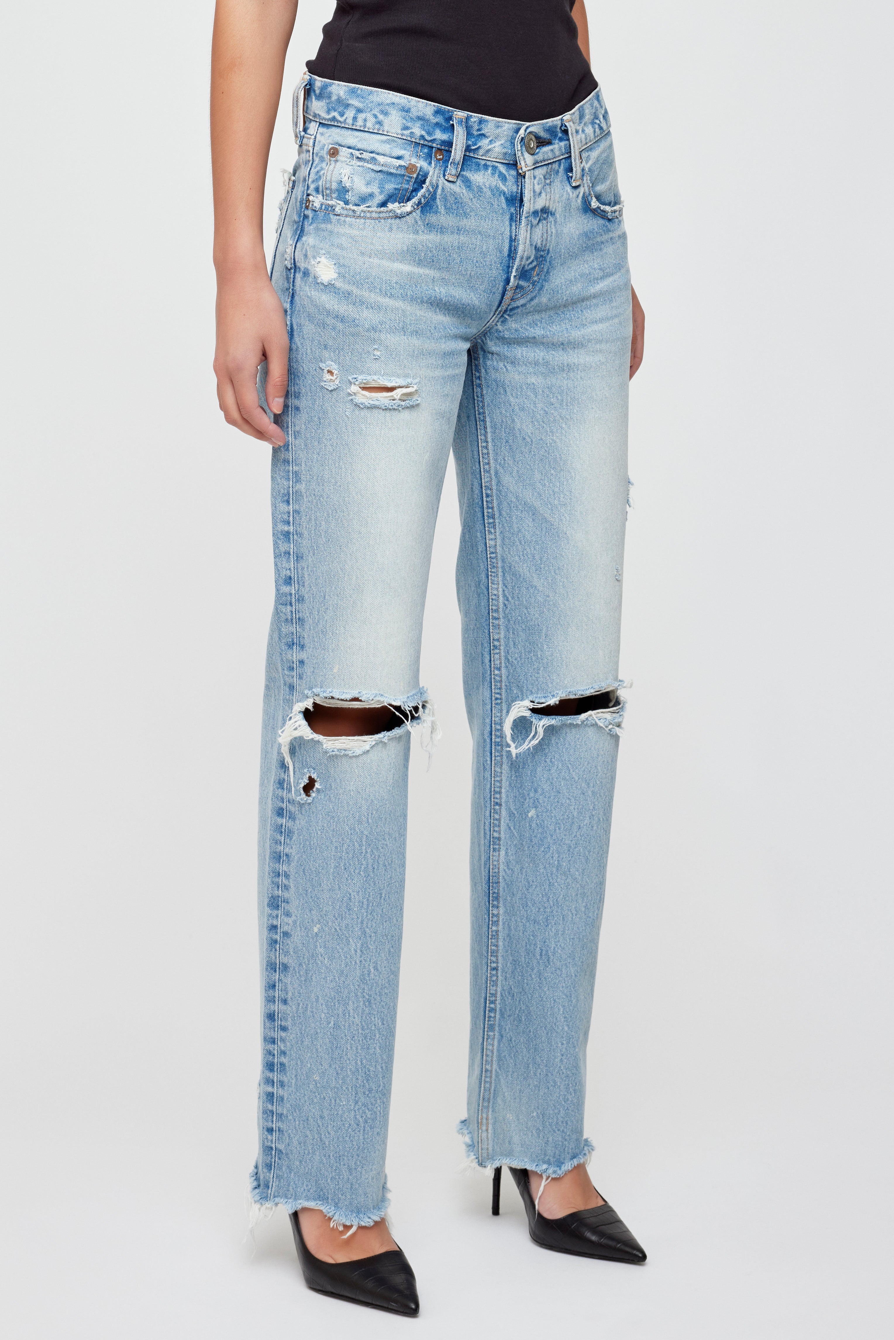 あ！　MOUSSY NEW STANDARD POJ Straight Low - Odessa – MOUSSY
