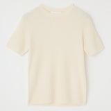 MV CASHMERE CABLE TOP Ivory / XS