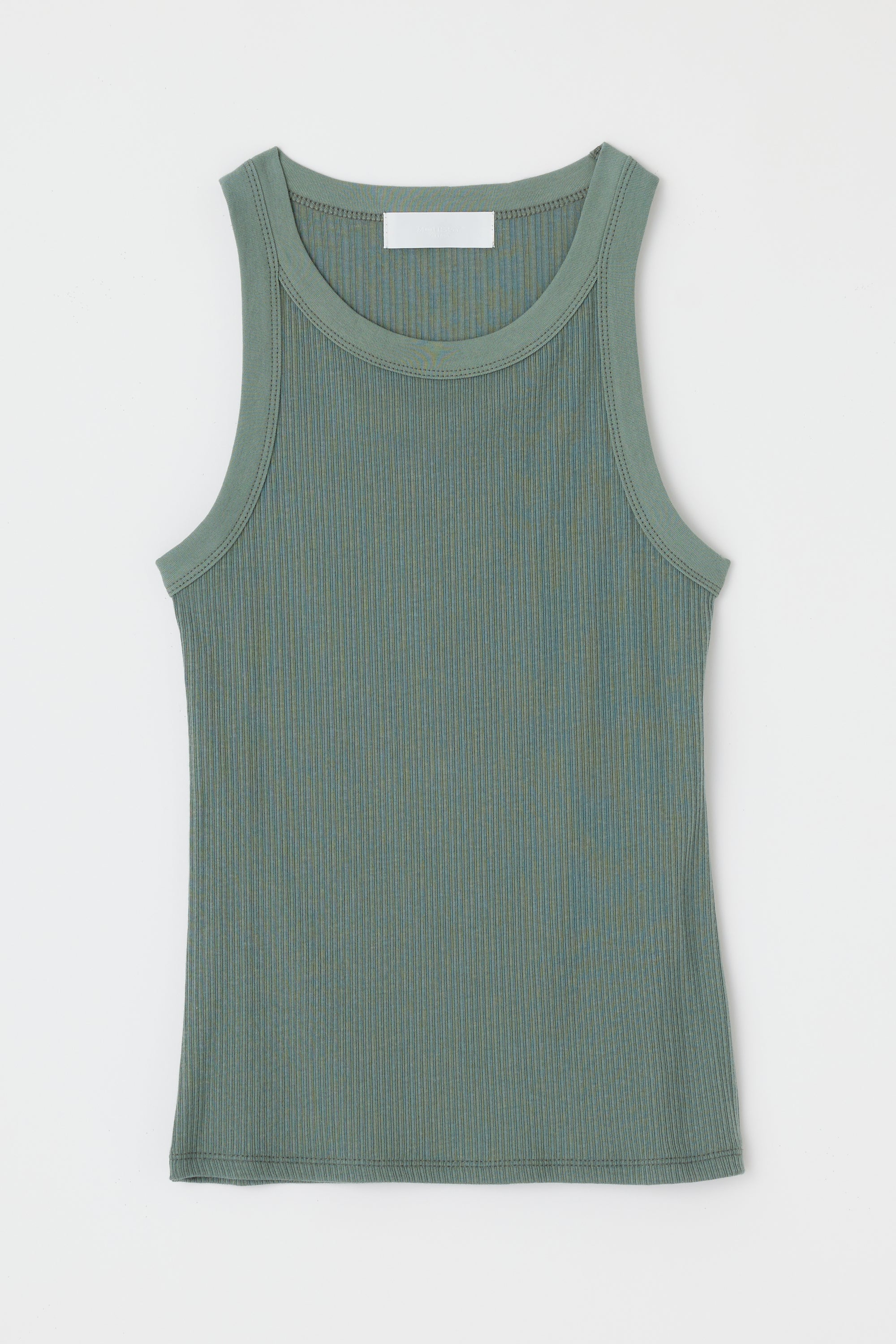 MV SLEEK RIB TANK Khaki / XS