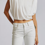 MV SATIN SHELL CAP TOP