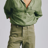 MV LINEN MIX SHIRT