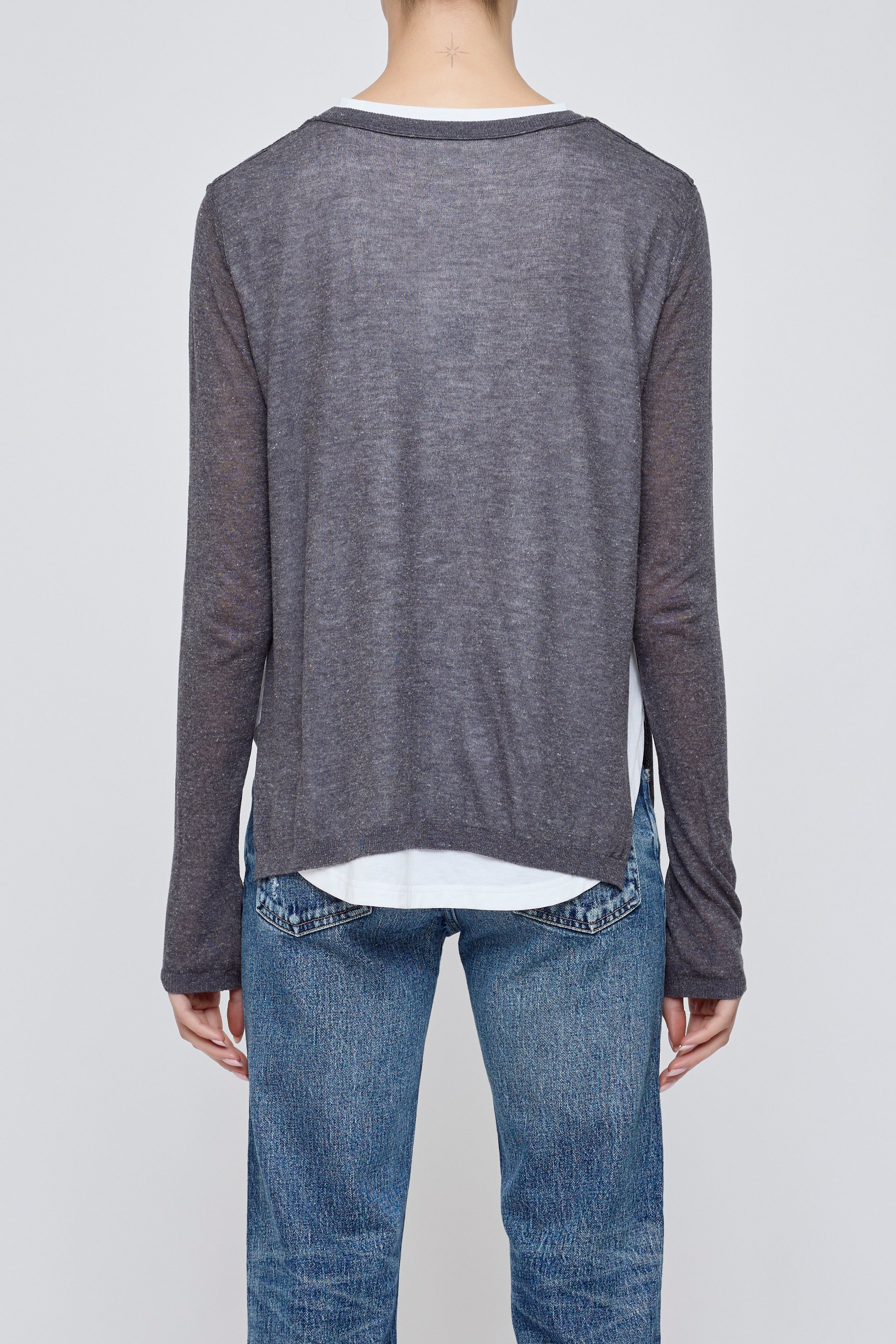 MV LINKED KNIT TOP Black / XS