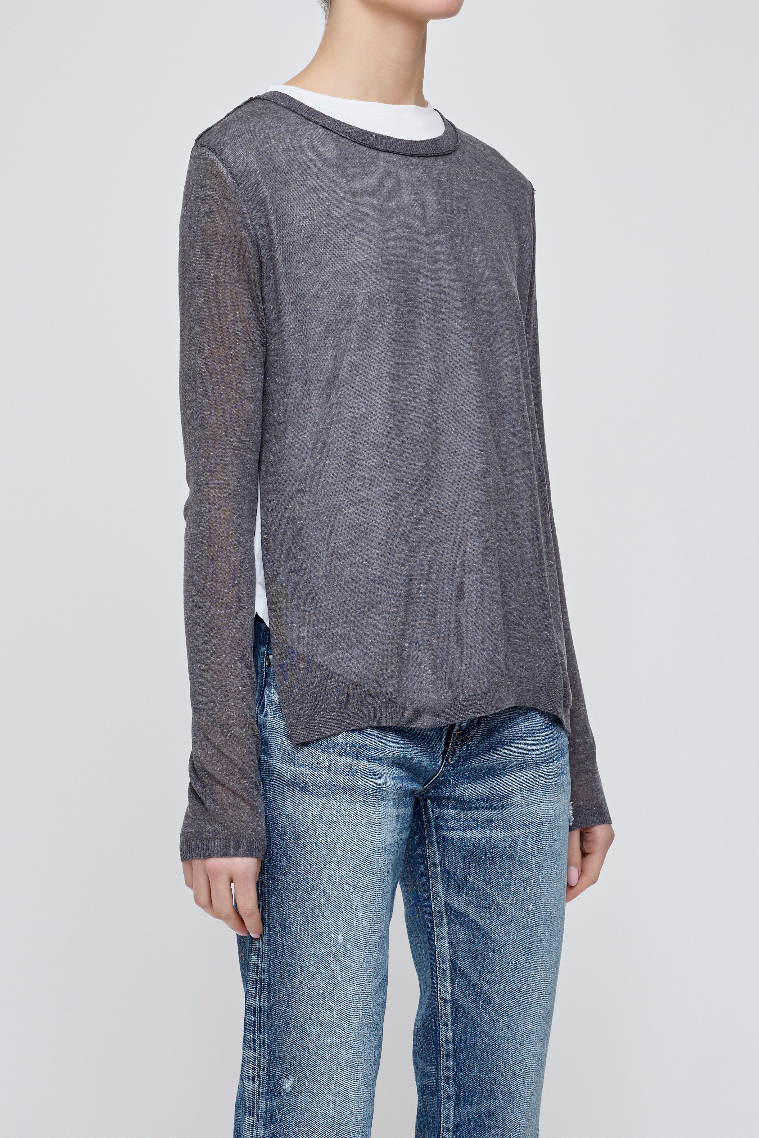 MV LINKED KNIT TOP Black / XS