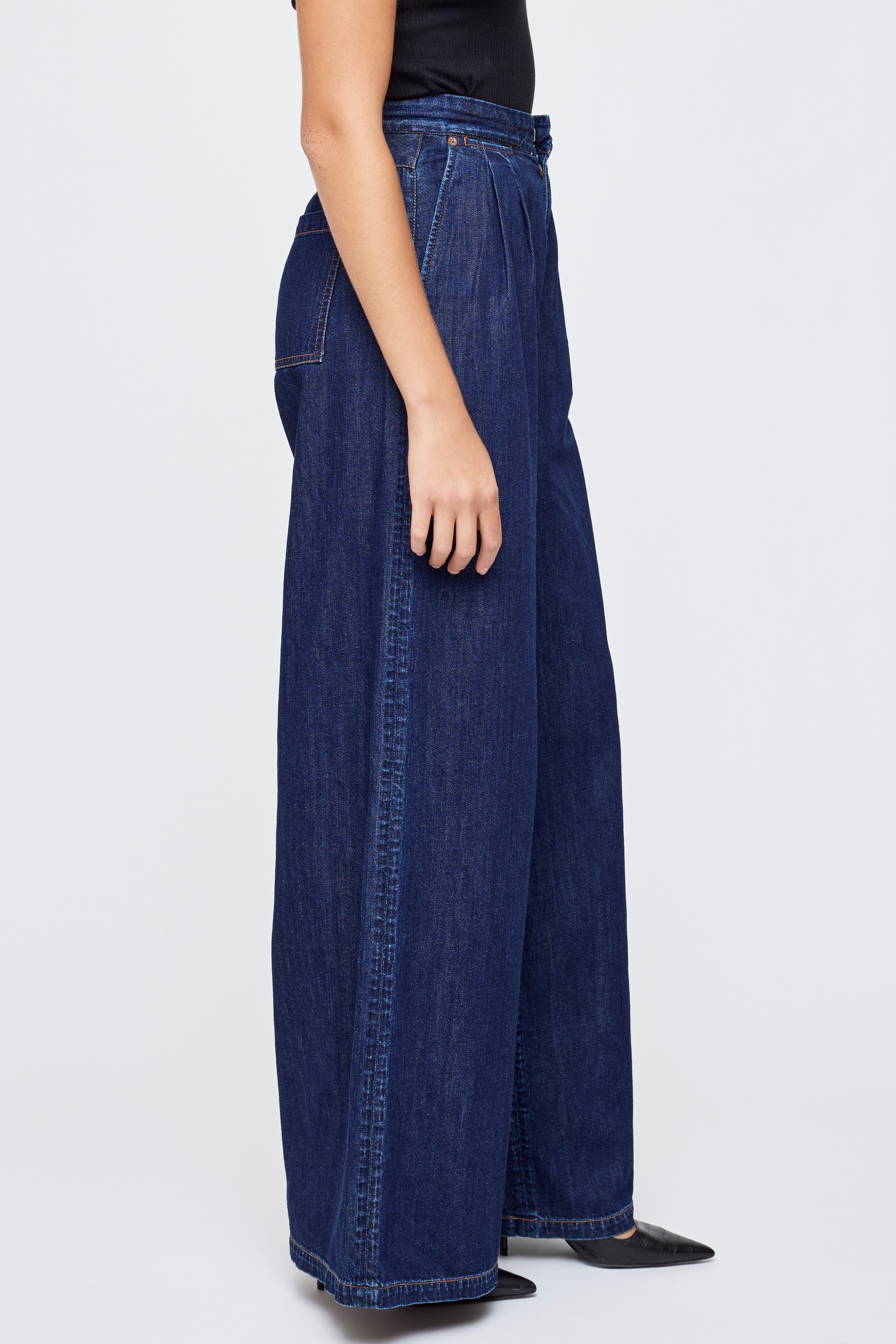 VILLAS RESORT WIDE PANTS Blue / XS