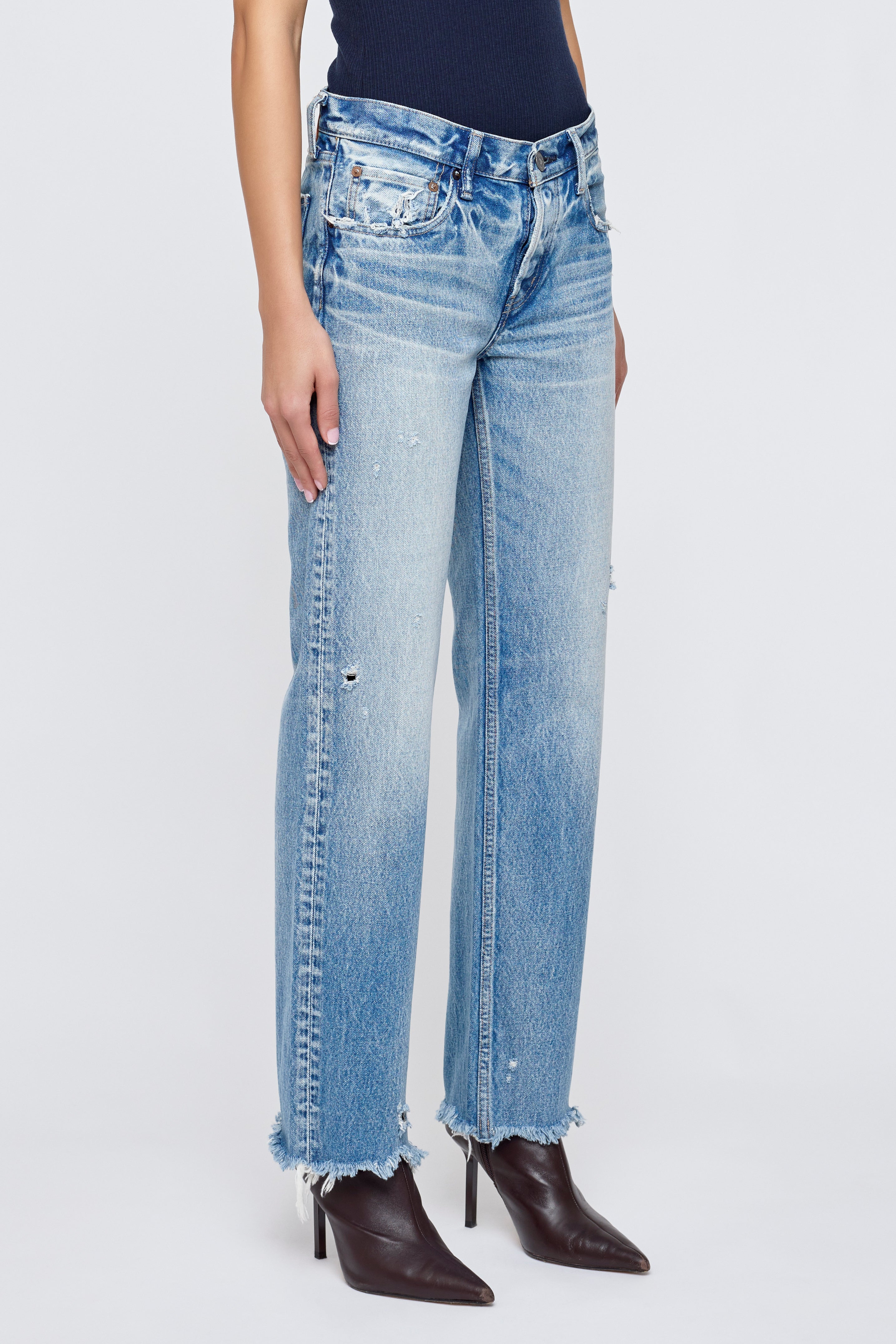 MATTAPAN STRAIGHT-LOW Light Blue / 23