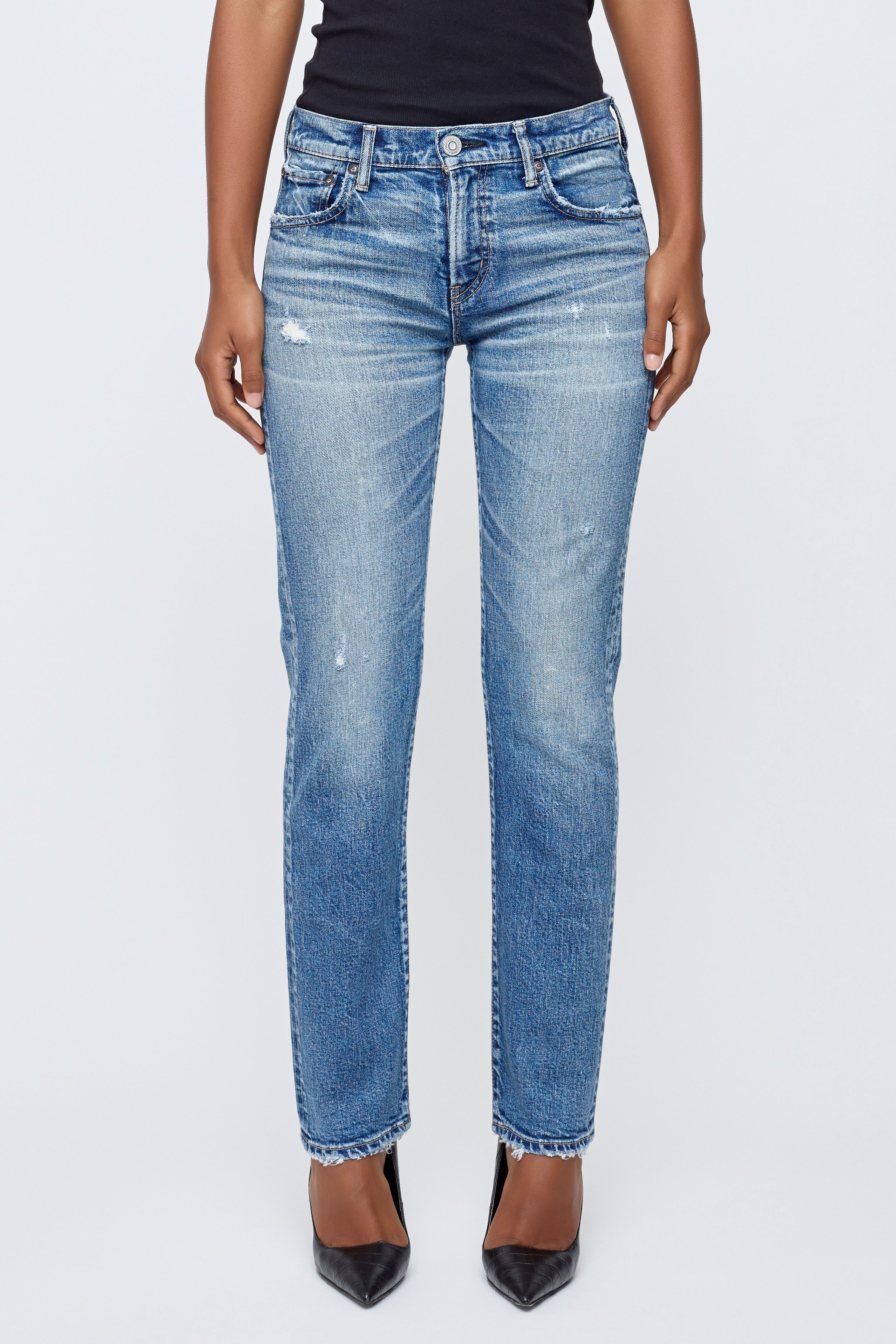 LINDEN SLIM STRAIGHT Blue / 23