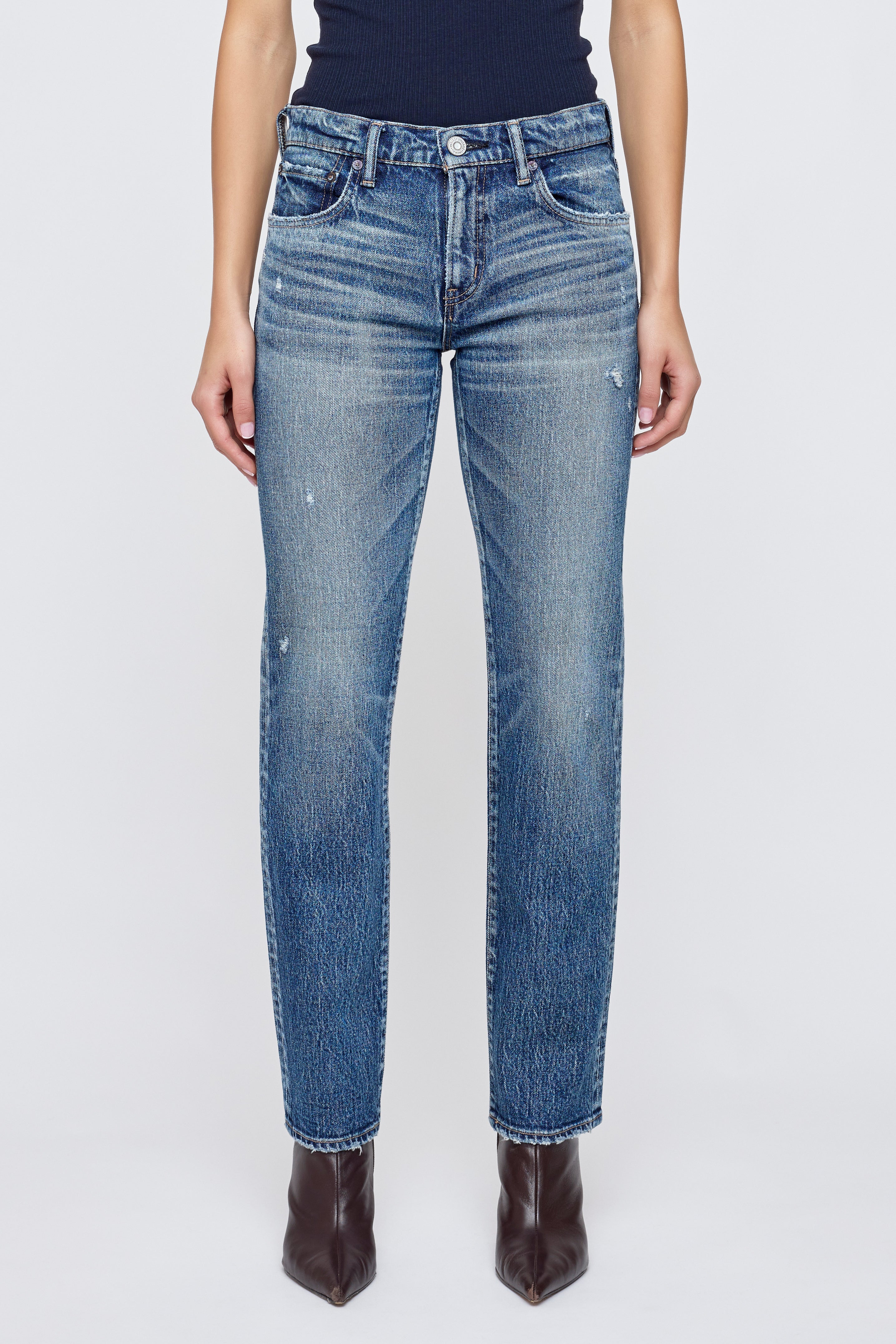Slim Straight - Mallard – MOUSSY