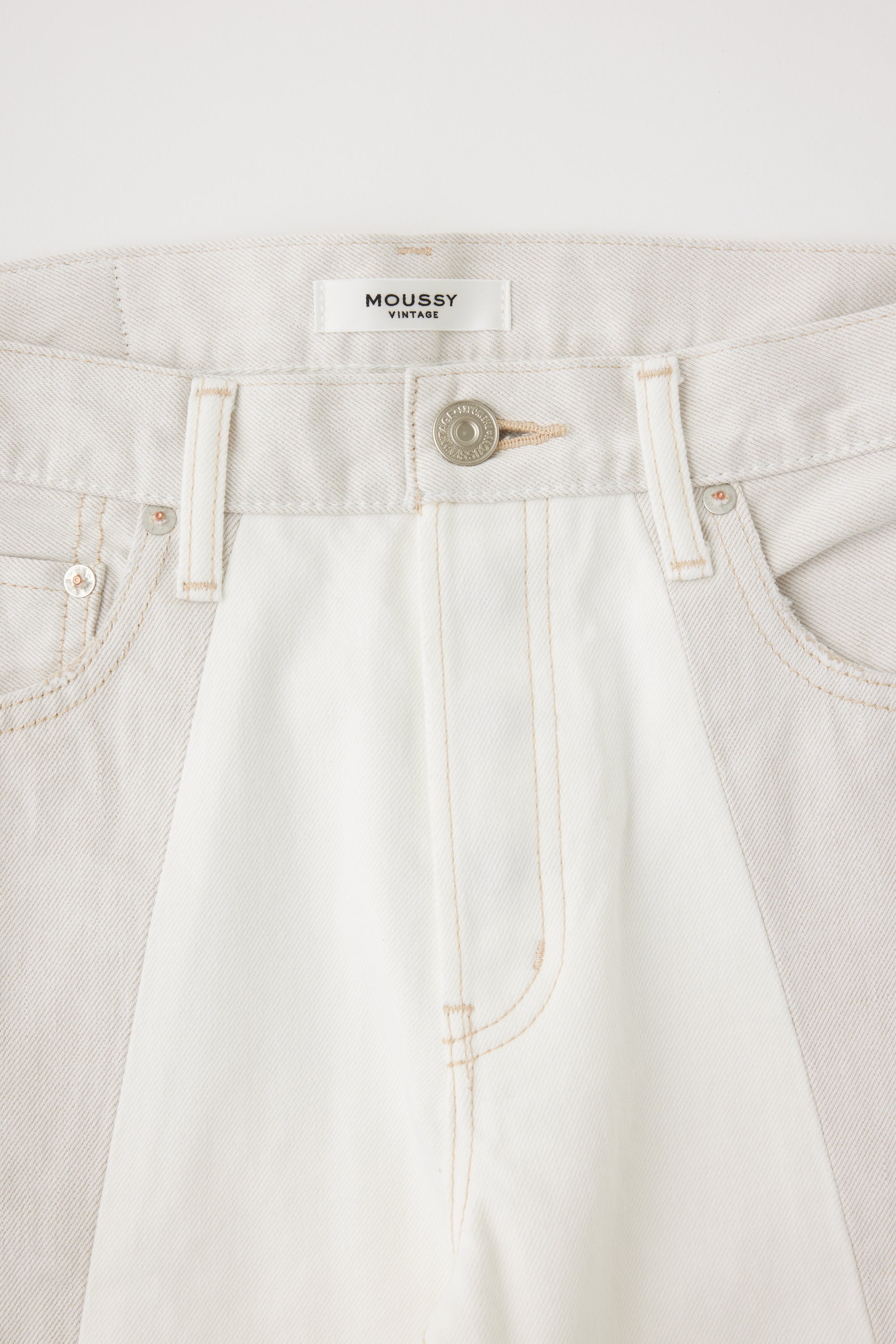 MOUSSY VINTAGE White Crop Skinny 2024 Jeans SZ 24