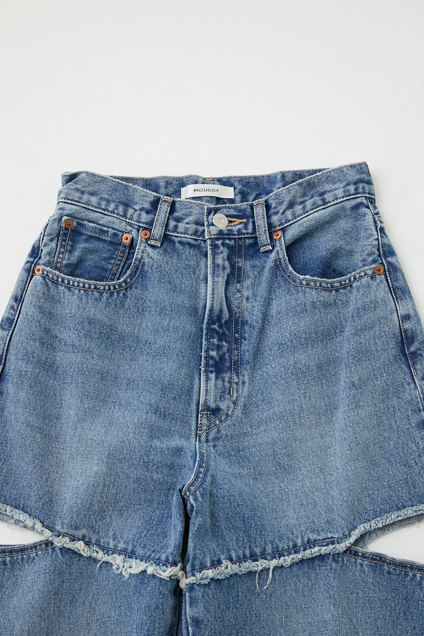 Cut Out Wide Straight – MOUSSY