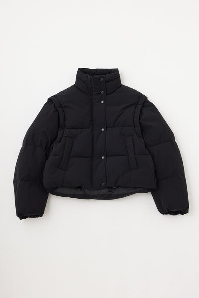 CROPPED PUFFER DETACHABLE JACKET