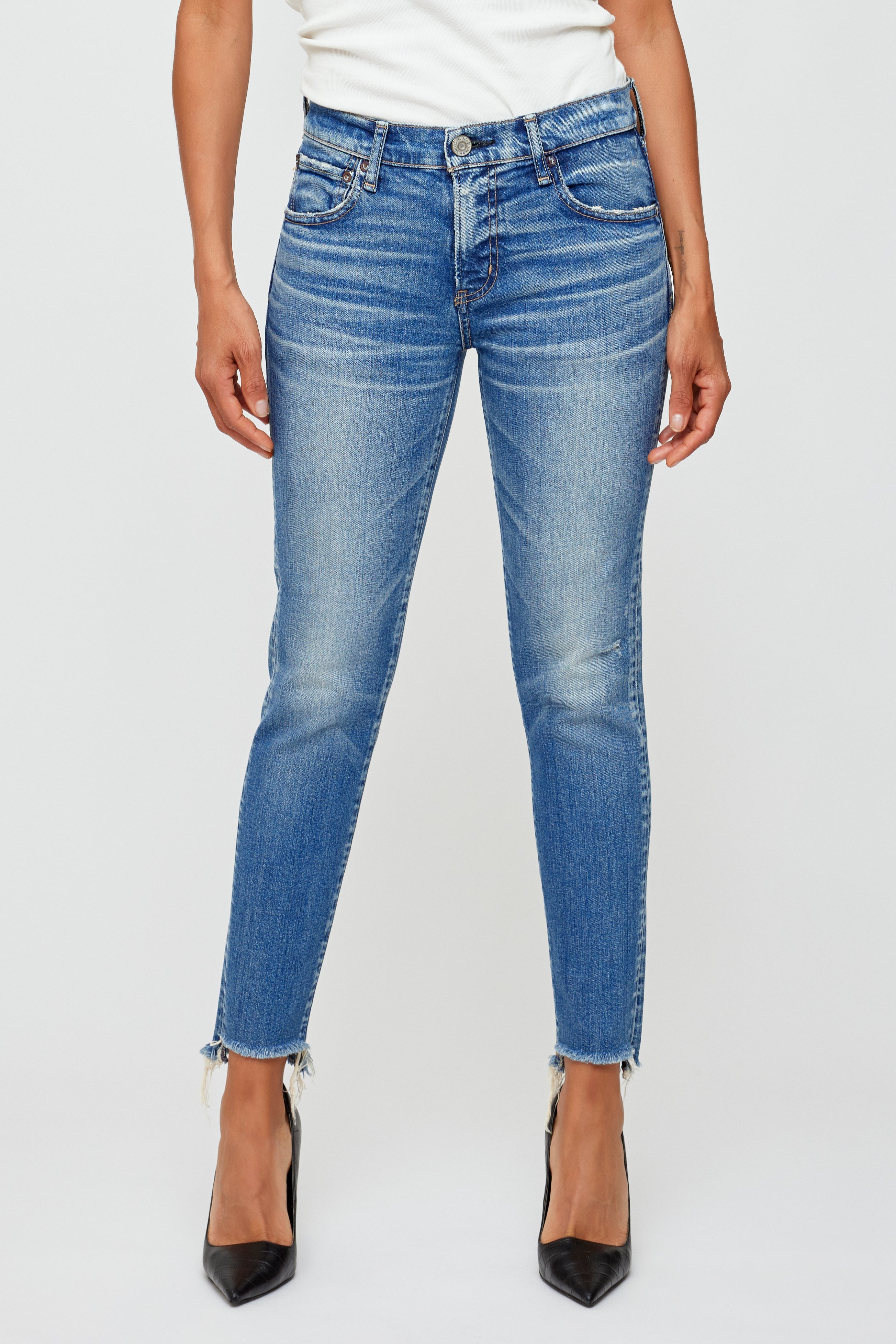 Moussy Vintage Cameron Skinny Jeans in outlets Blue