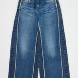 TAHITI TWO-TONE WIDE PANTS