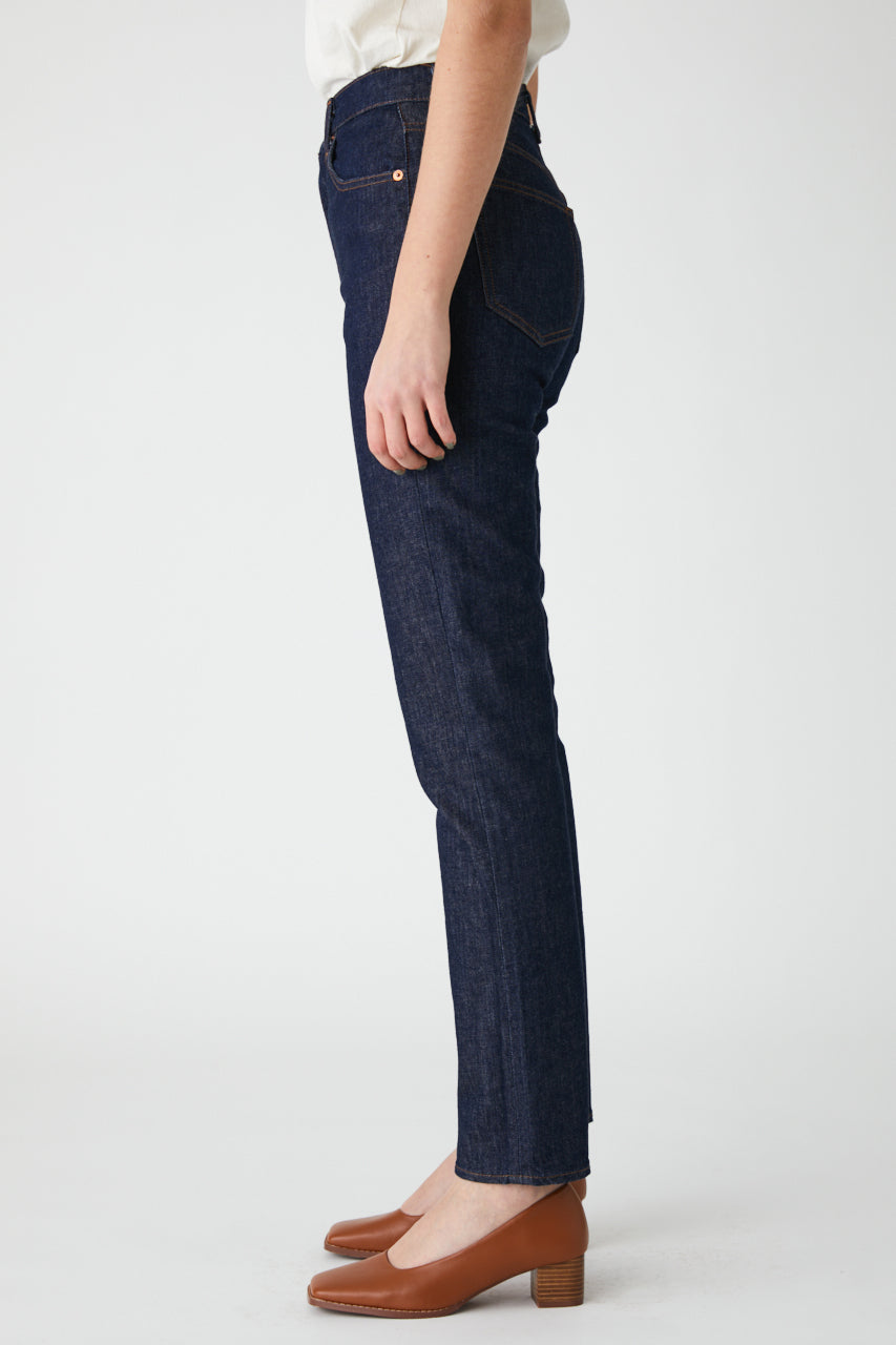 MOUSSY PLAIN JEANS STRAIGHT SLIM