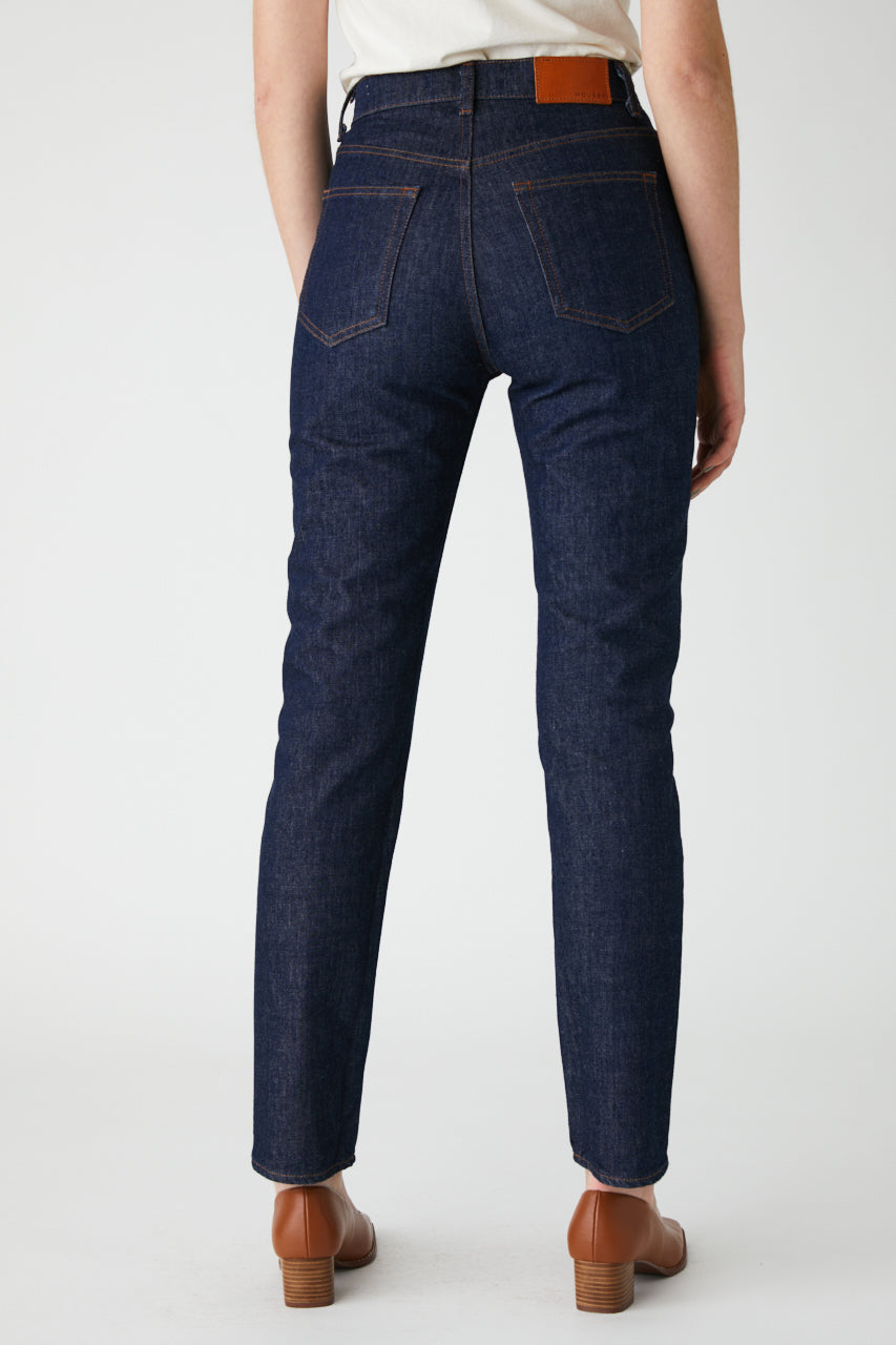 MOUSSY PLAIN JEANS STRAIGHT SLIM