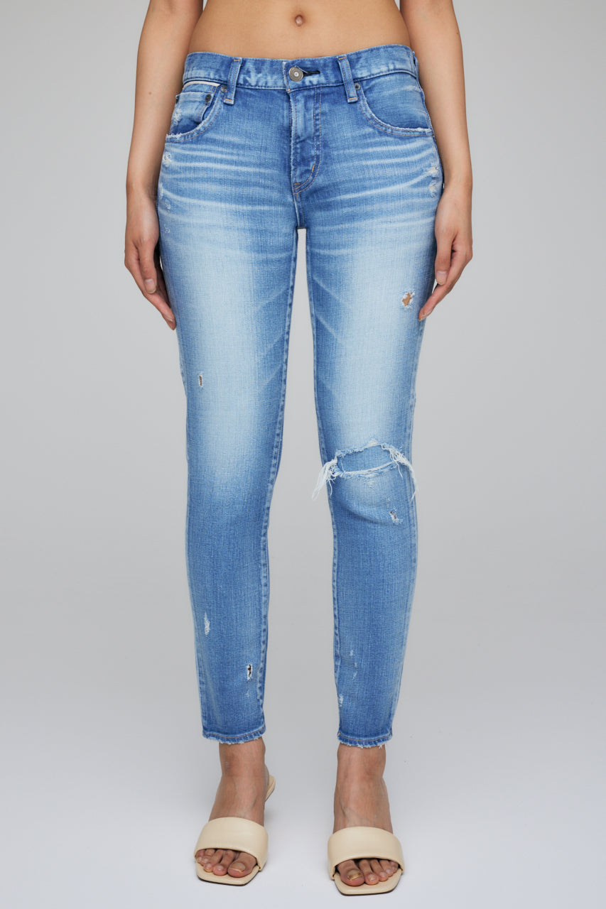 Moussy Vintage Lenwood Skinny Jeans in Light Blue Size hot 25 NWT