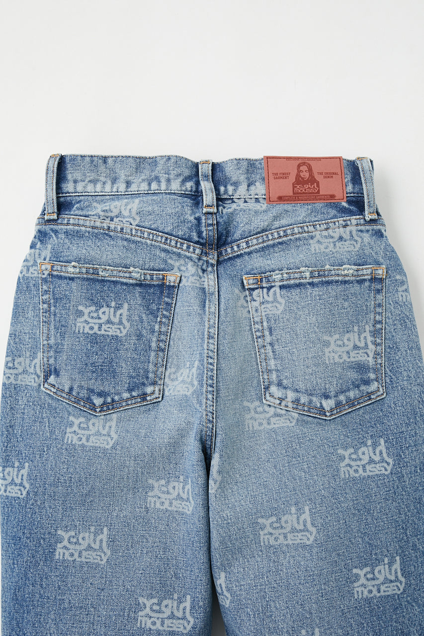 X-girl Total Pattern Mvs Flare – MOUSSY